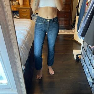 Frame Denim Le High straight-leg jeans